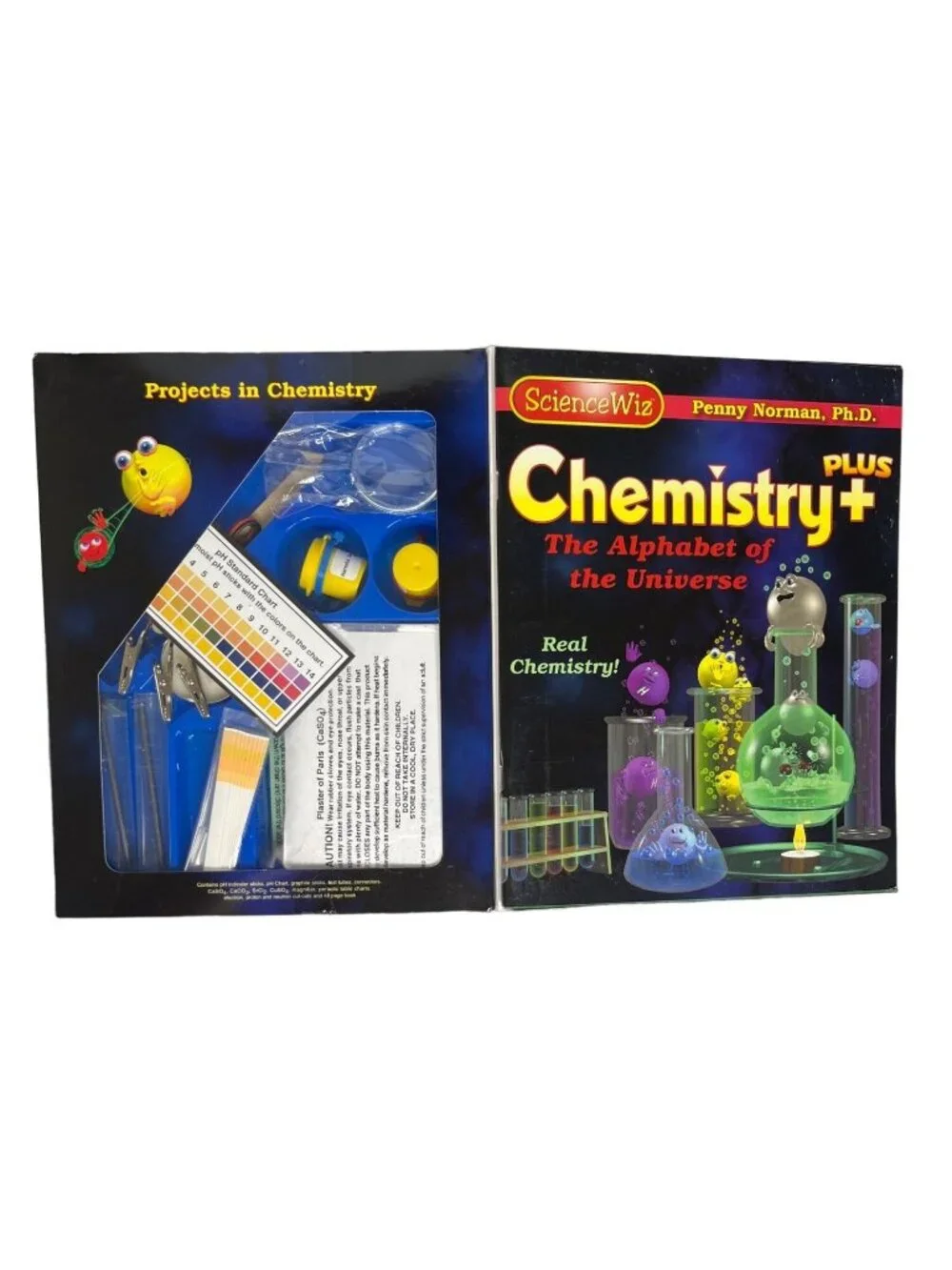 ScienceWiz Chemistry Plus Kit For Kids Age 8+ New